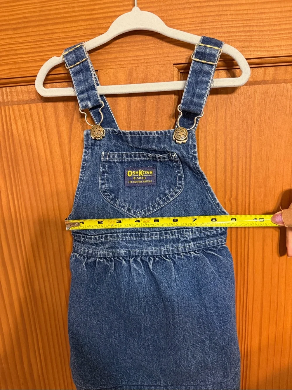 Vintage OshKosh B'gosh Denim Jumper Overall Dress
